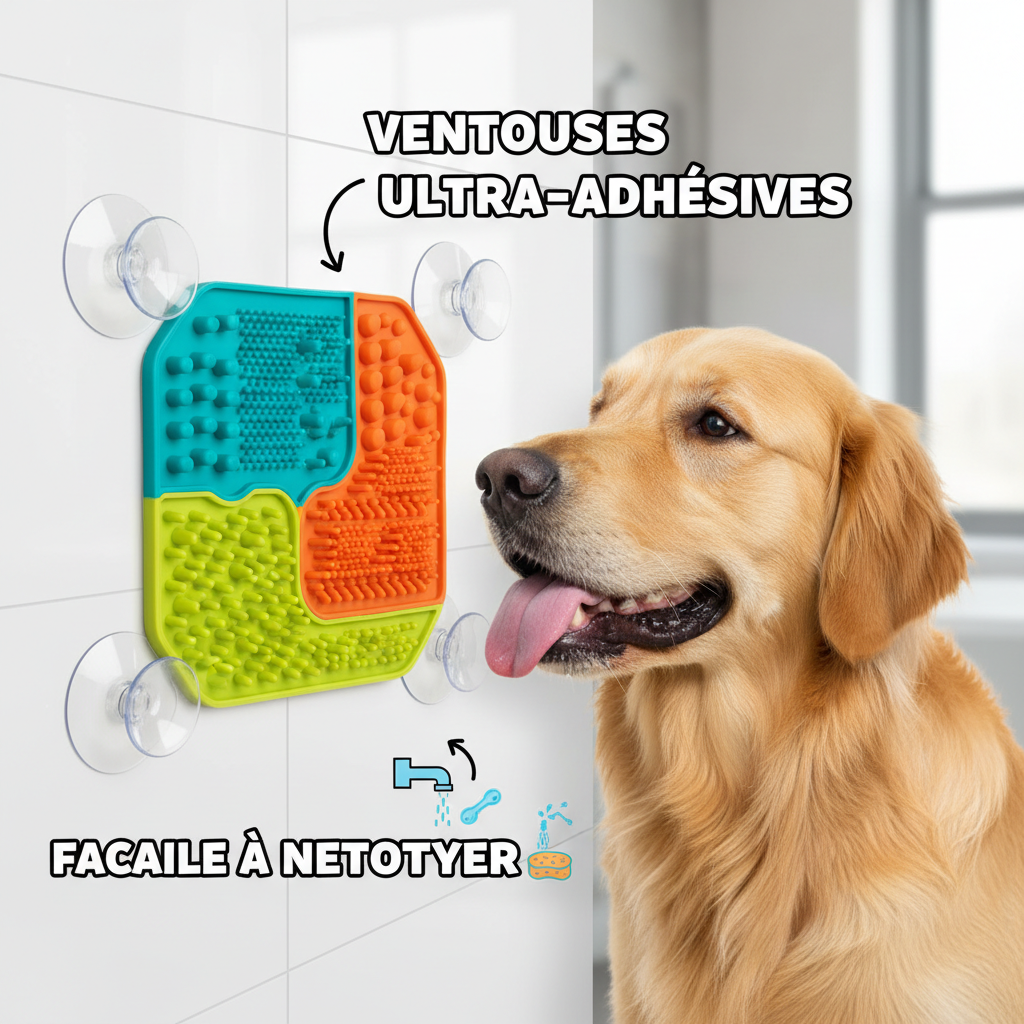 Tapis avec Ventouses Ultra-Adhésives
